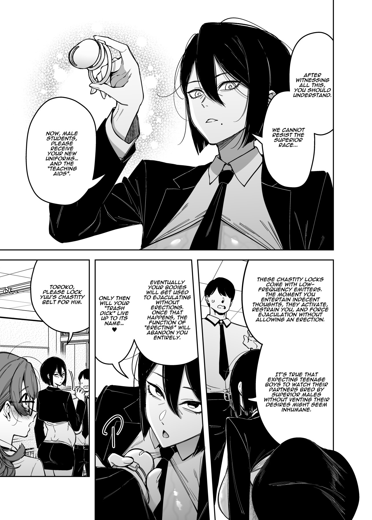 Hentai Manga Comic-Breeding Policy with the Superior Race-Read-32
